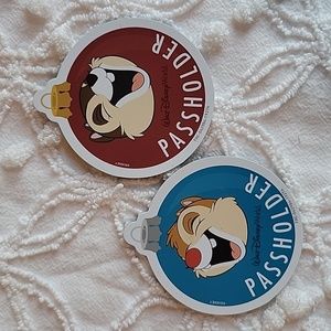 Chip and Dale Passholder Magnets